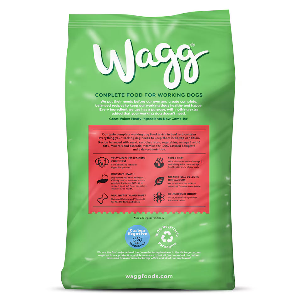 Wagg Active Goodness Beef Flavour Dry Dog Food