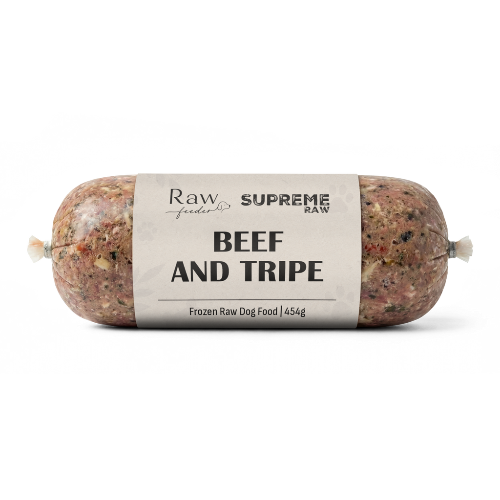 Supreme Raw Beef & Tripe Complete | 454g | 80/10/10