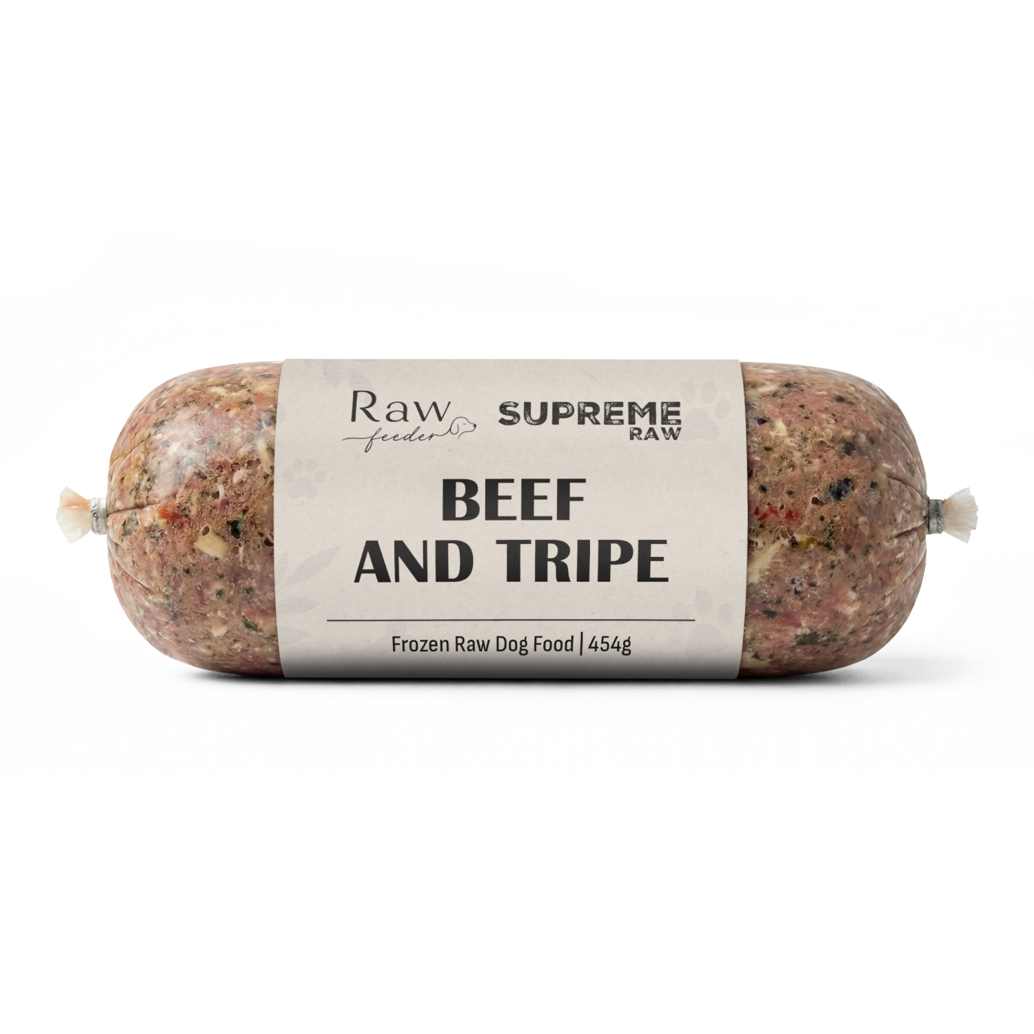 Supreme Raw Beef & Tripe Complete | 454g | 80/10/10