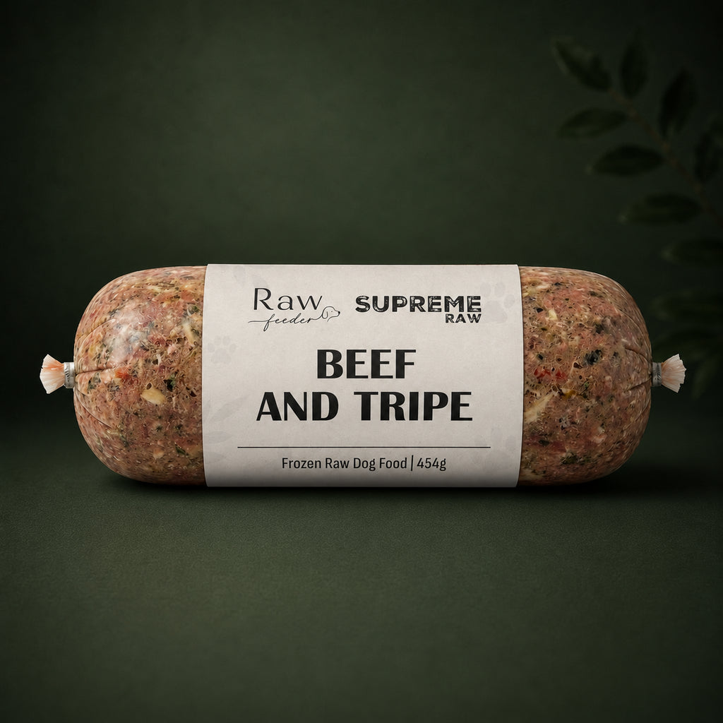 Supreme Raw Beef & Tripe Complete | 454g | 80/10/10