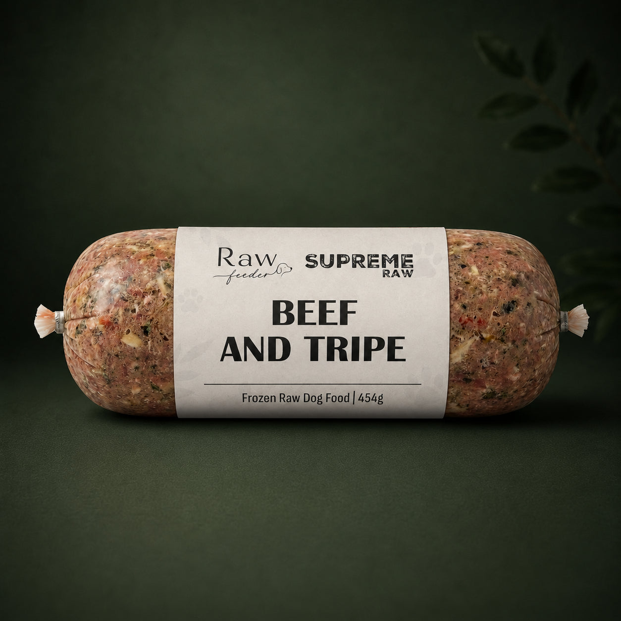 Supreme Raw Beef & Tripe Complete | 454g | 80/10/10