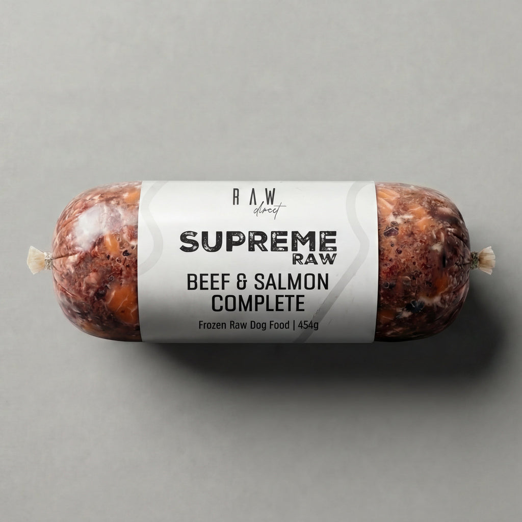 Supreme Beef & Salmon Complete | 454g | 80/10/10 | BARF - Raw Direct