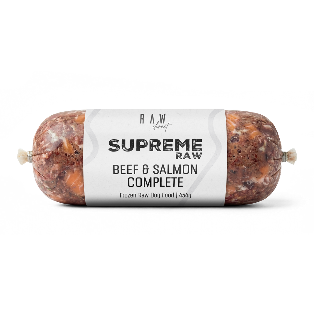 Supreme Beef & Salmon Complete | 454g | 80/10/10 | BARF - Raw Direct