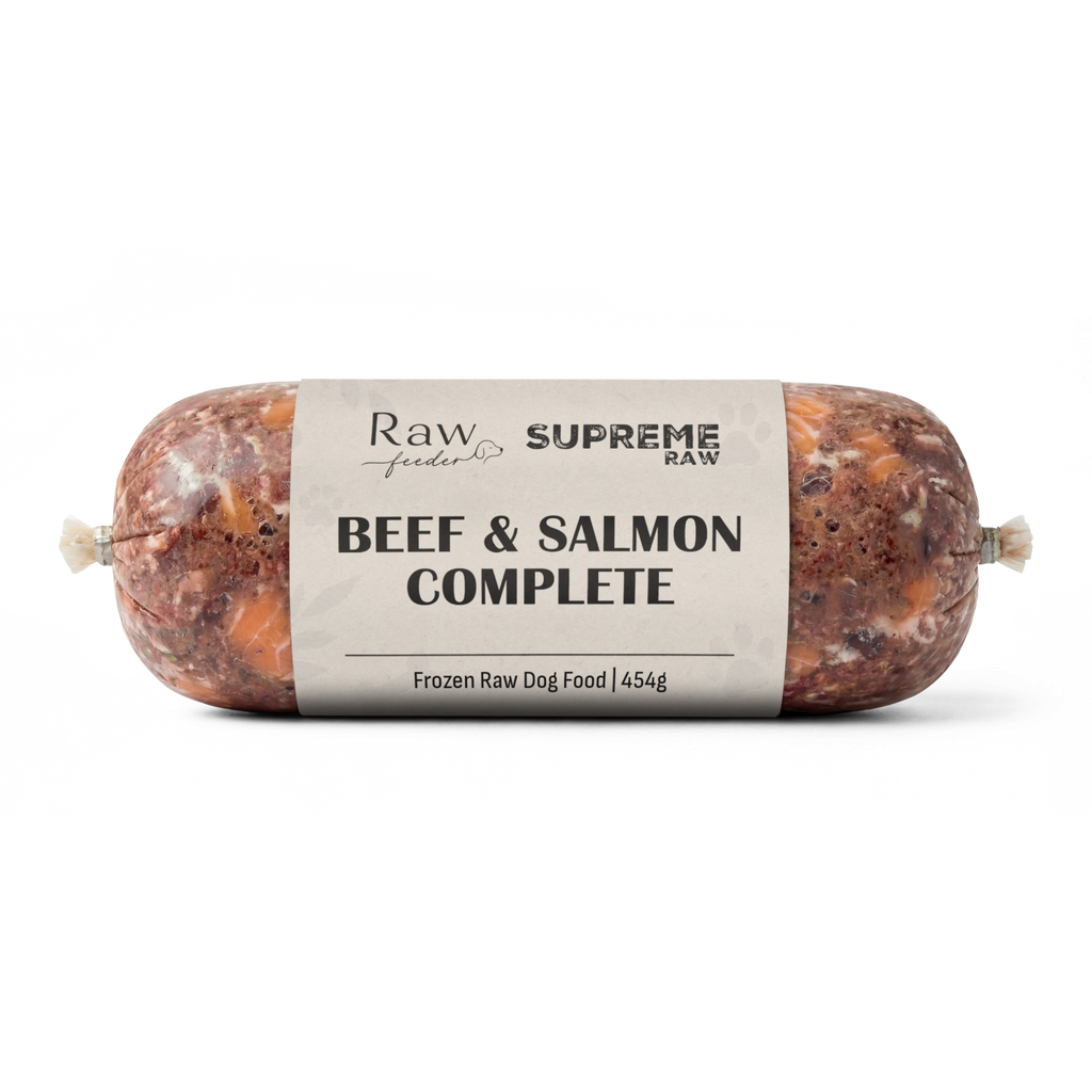 Supreme Raw Beef & Salmon Complete | 454g | 80/10/10 | BARF