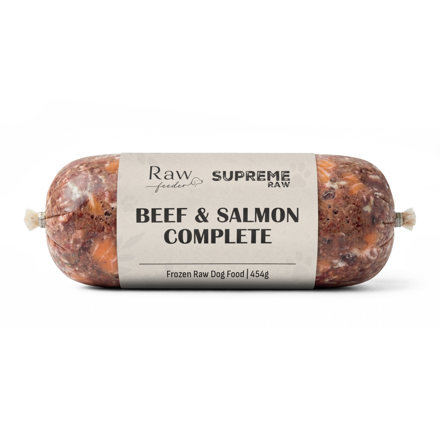 Supreme Raw Beef & Salmon Complete | 454g | 80/10/10 | BARF