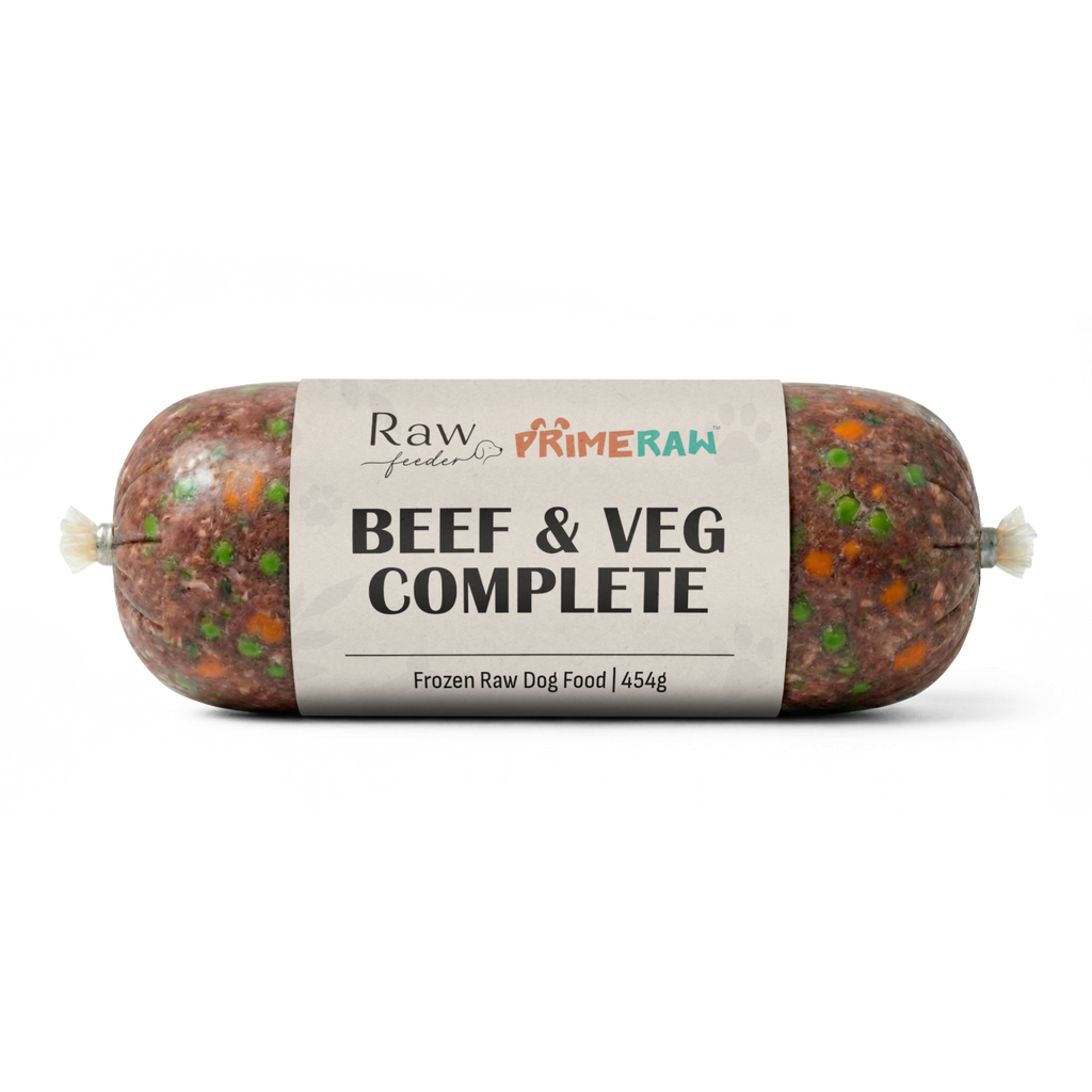 Prime Raw Beef & Veg Complete 454g