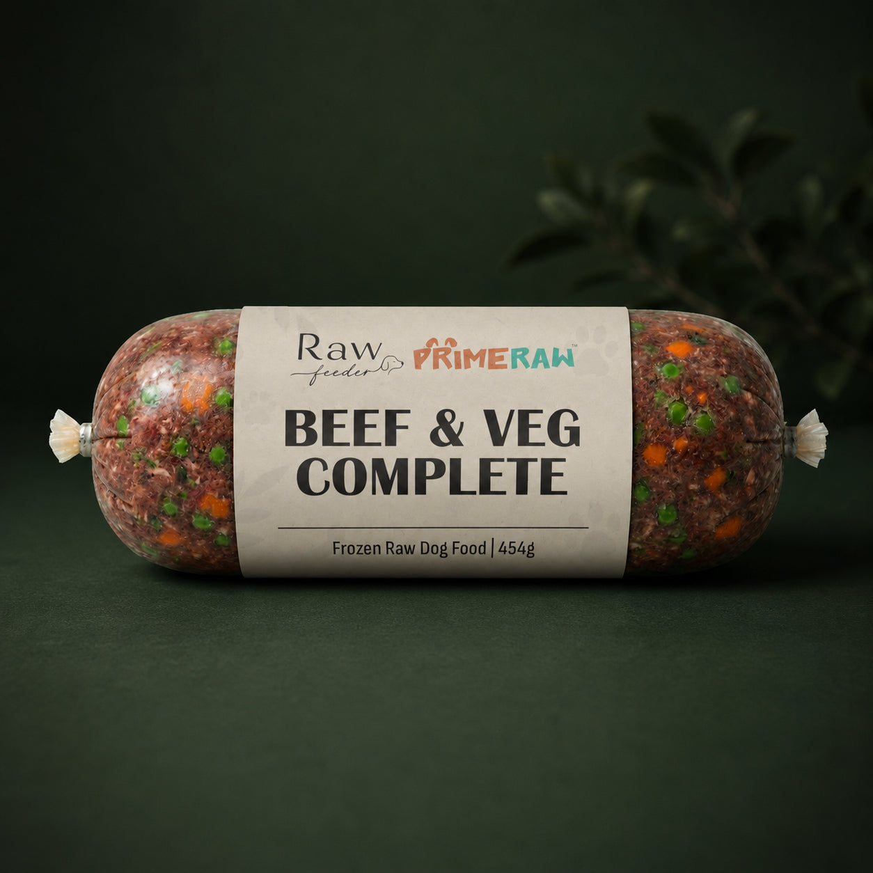Prime Raw Beef & Veg Complete 454g