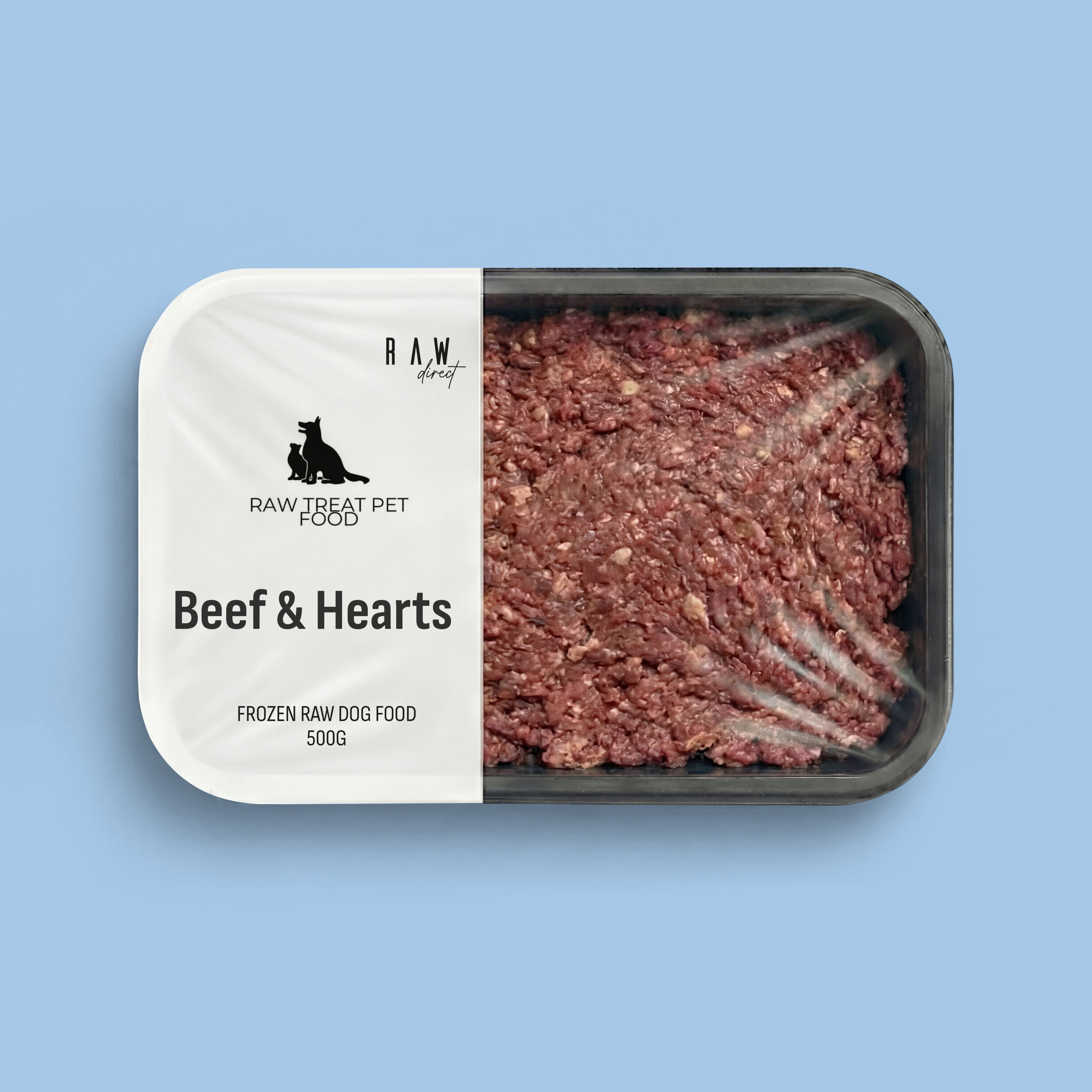 Beef & Heart 500g - Raw Direct