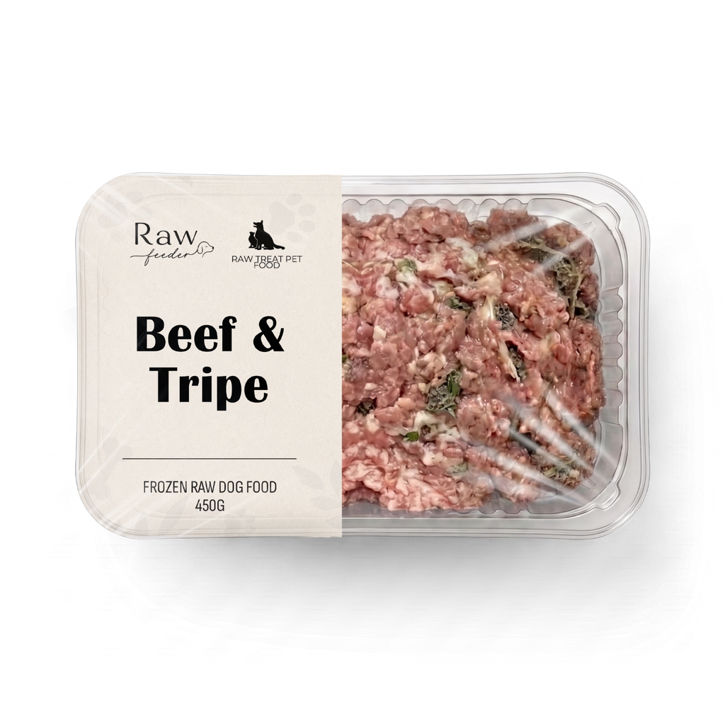 Raw Pet Treat Beef & Tripe 500g