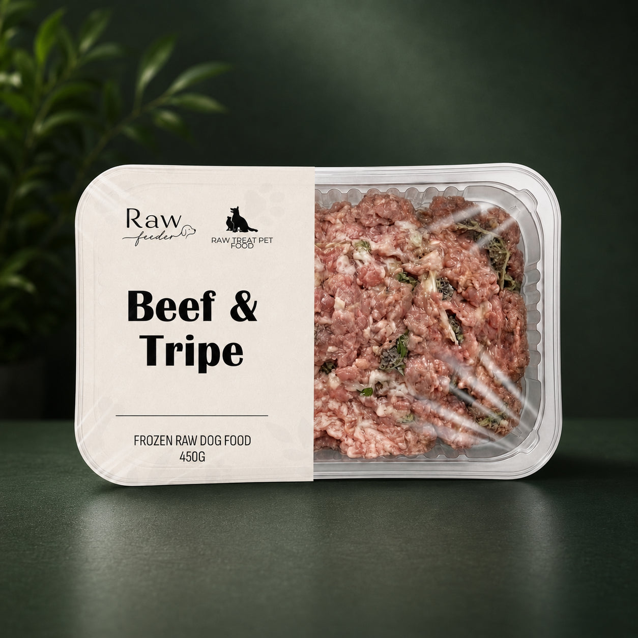 Raw Pet Treat Beef & Tripe 500g