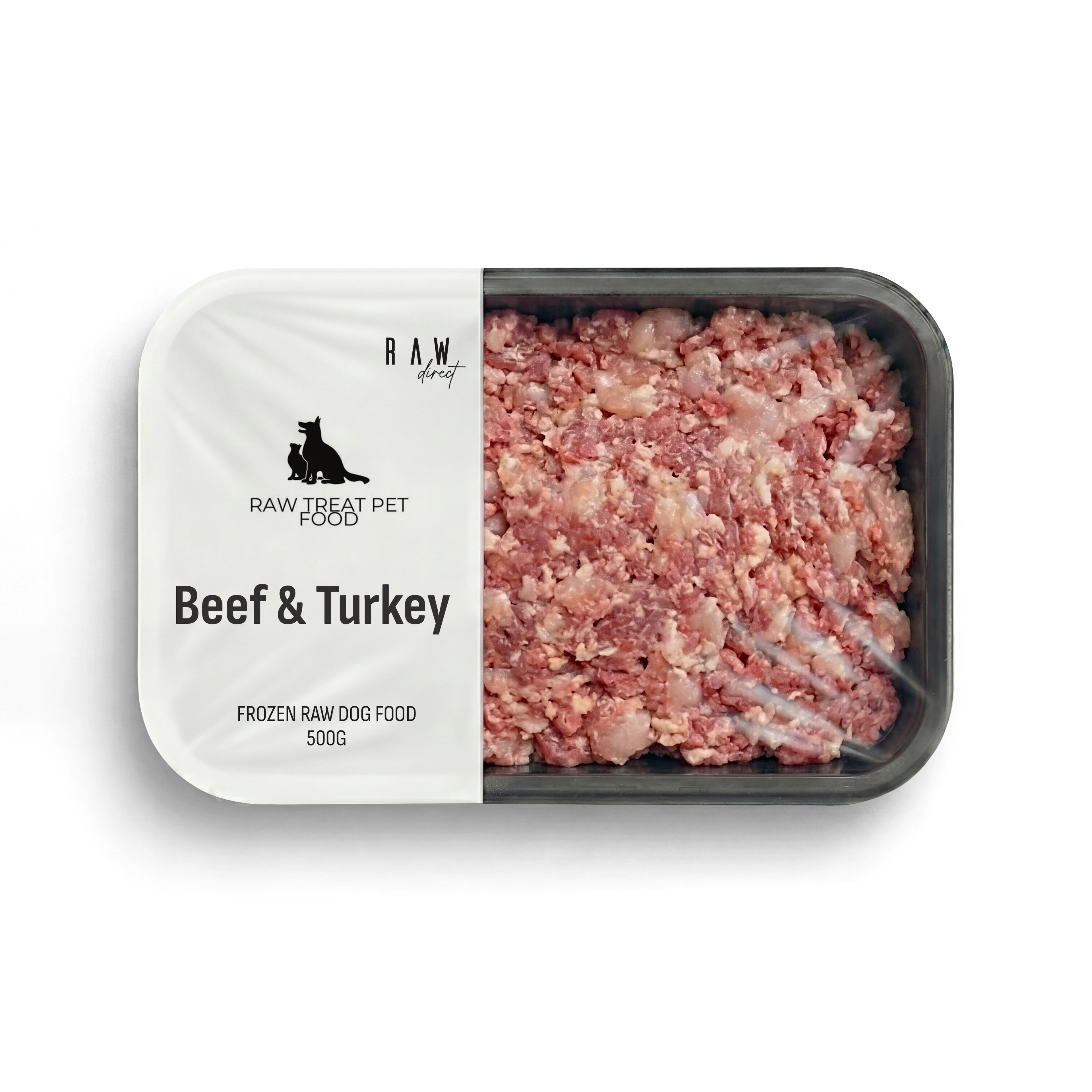 Beef & Turkey 500g - Raw Direct