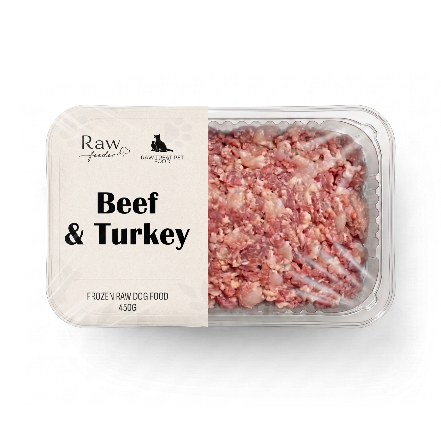 Raw Pet Treat Beef & Turkey 500g