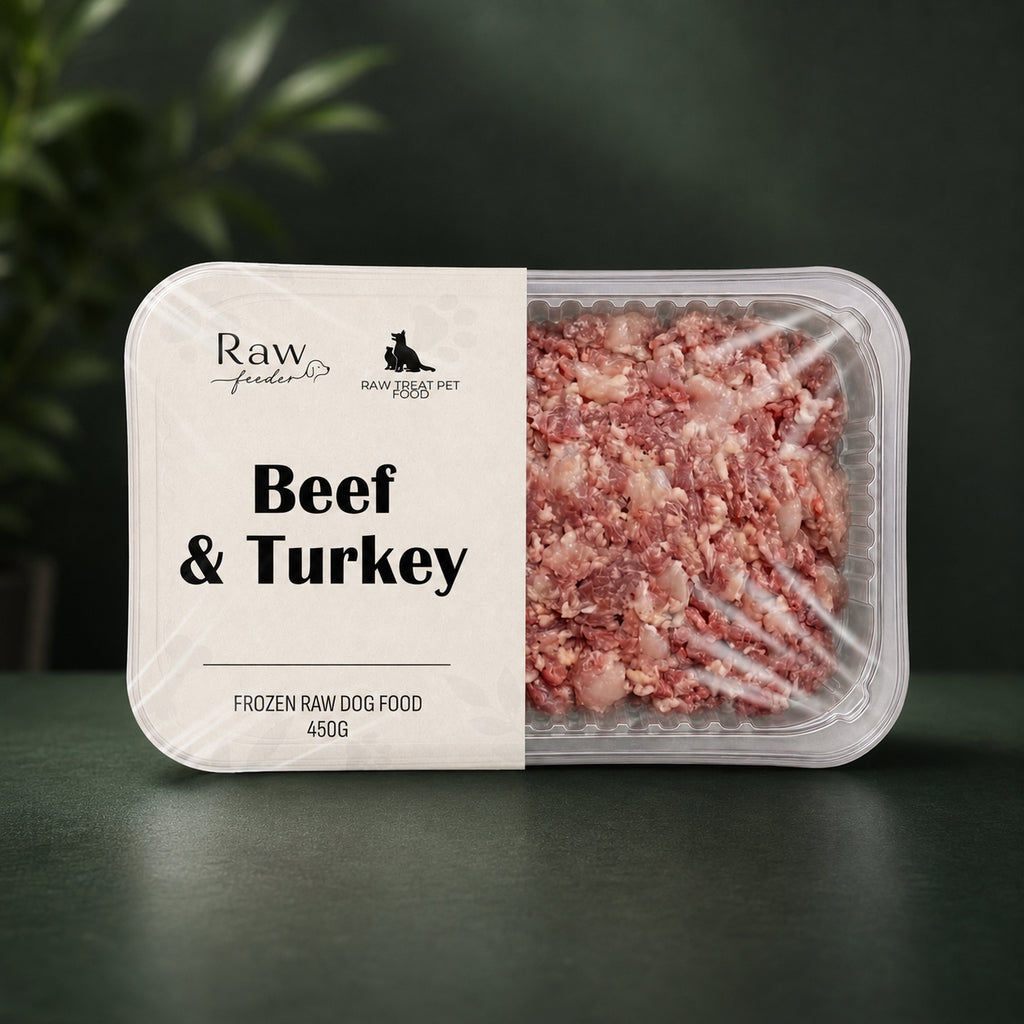 Raw Pet Treat Beef & Turkey 500g