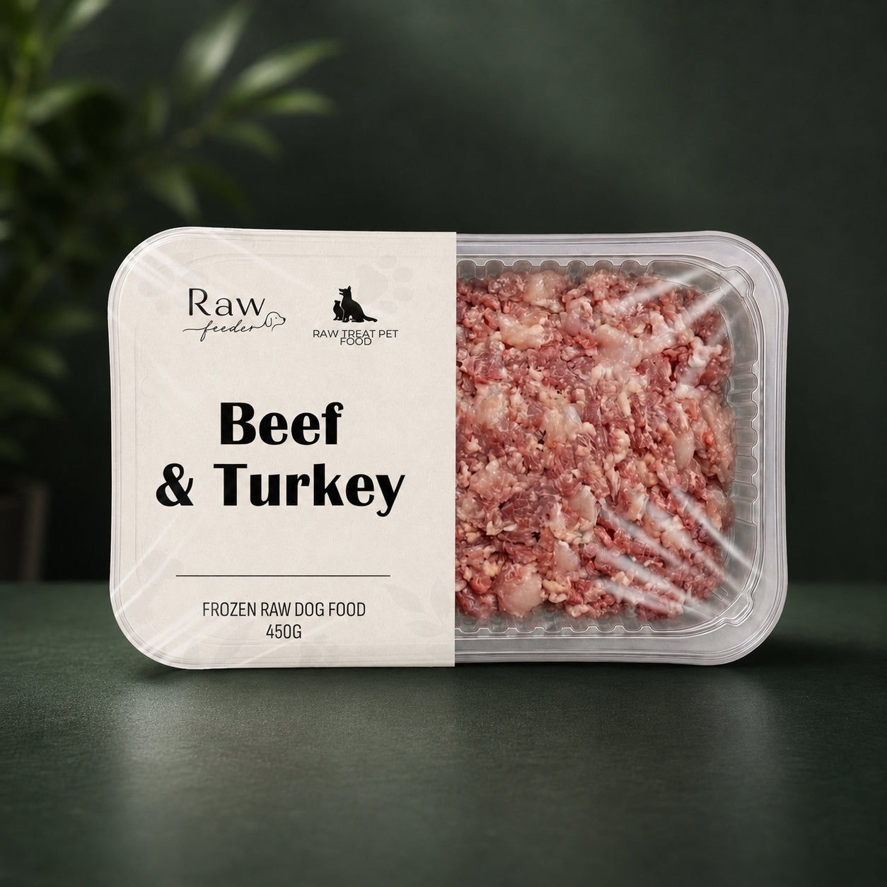 Raw Pet Treat Beef & Turkey 500g