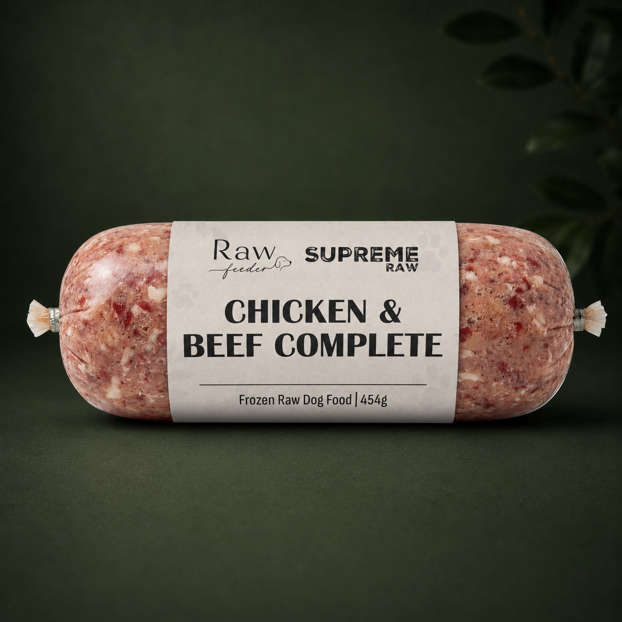 Supreme Raw Chicken & Beef Complete | 454g | 80/10/10 | BARF