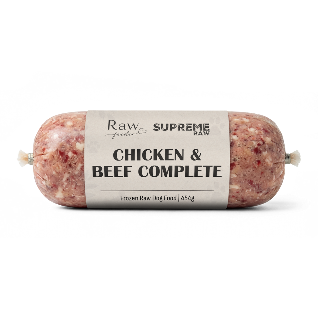 Supreme Raw Chicken & Beef Complete | 454g | 80/10/10 | BARF