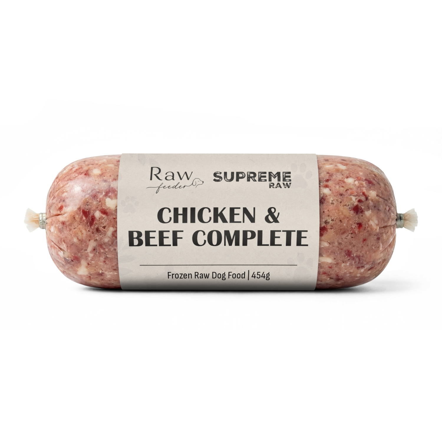 Supreme Raw Chicken & Beef Complete | 454g | 80/10/10 | BARF