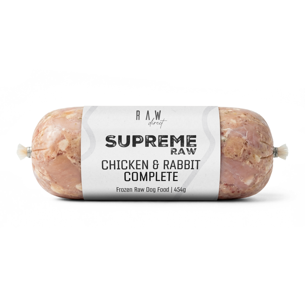 Supreme Chicken & Rabbit Complete | 454g | 80/10/10 | BARF - Raw Direct