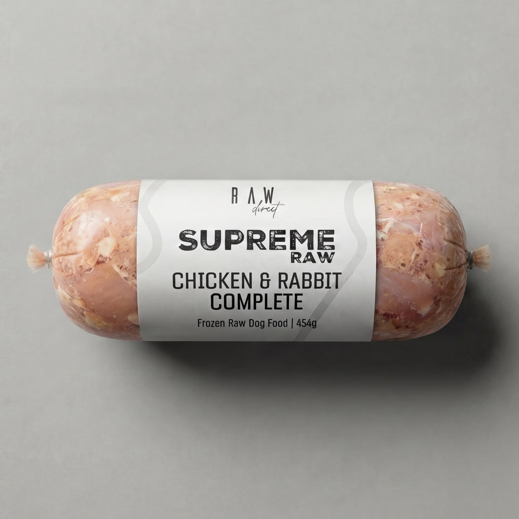 Supreme Chicken & Rabbit Complete | 454g | 80/10/10 | BARF - Raw Direct