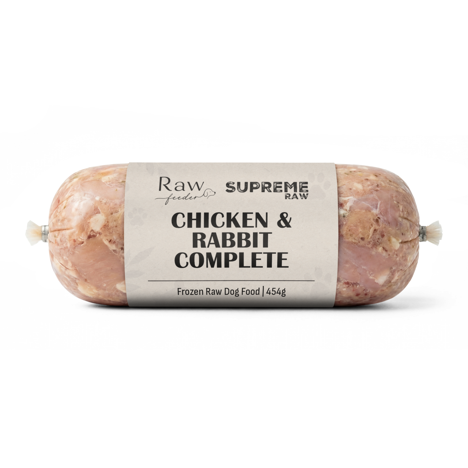 Supreme Raw Chicken & Rabbit Complete | 454g | 80/10/10 | BARF