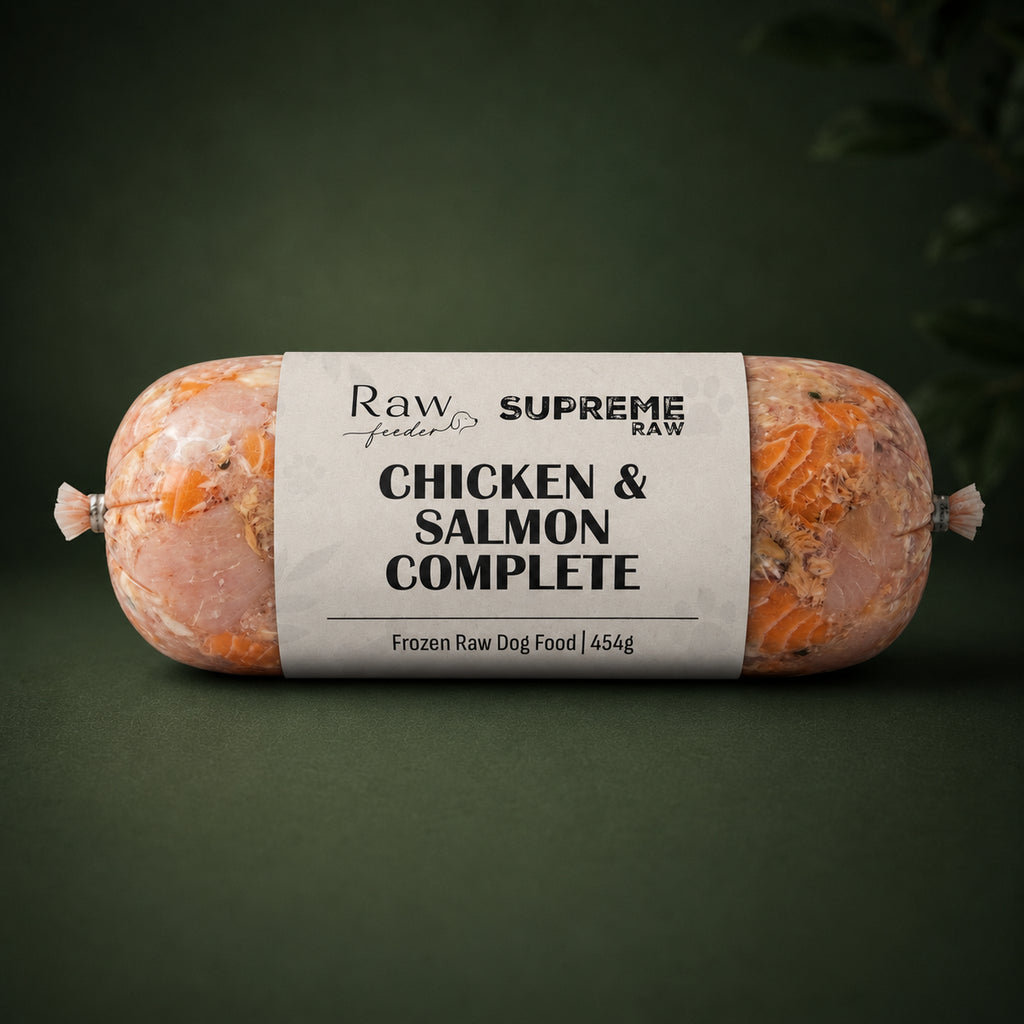 Supreme Raw Chicken & Salmon Complete | 454g | 80/10/10