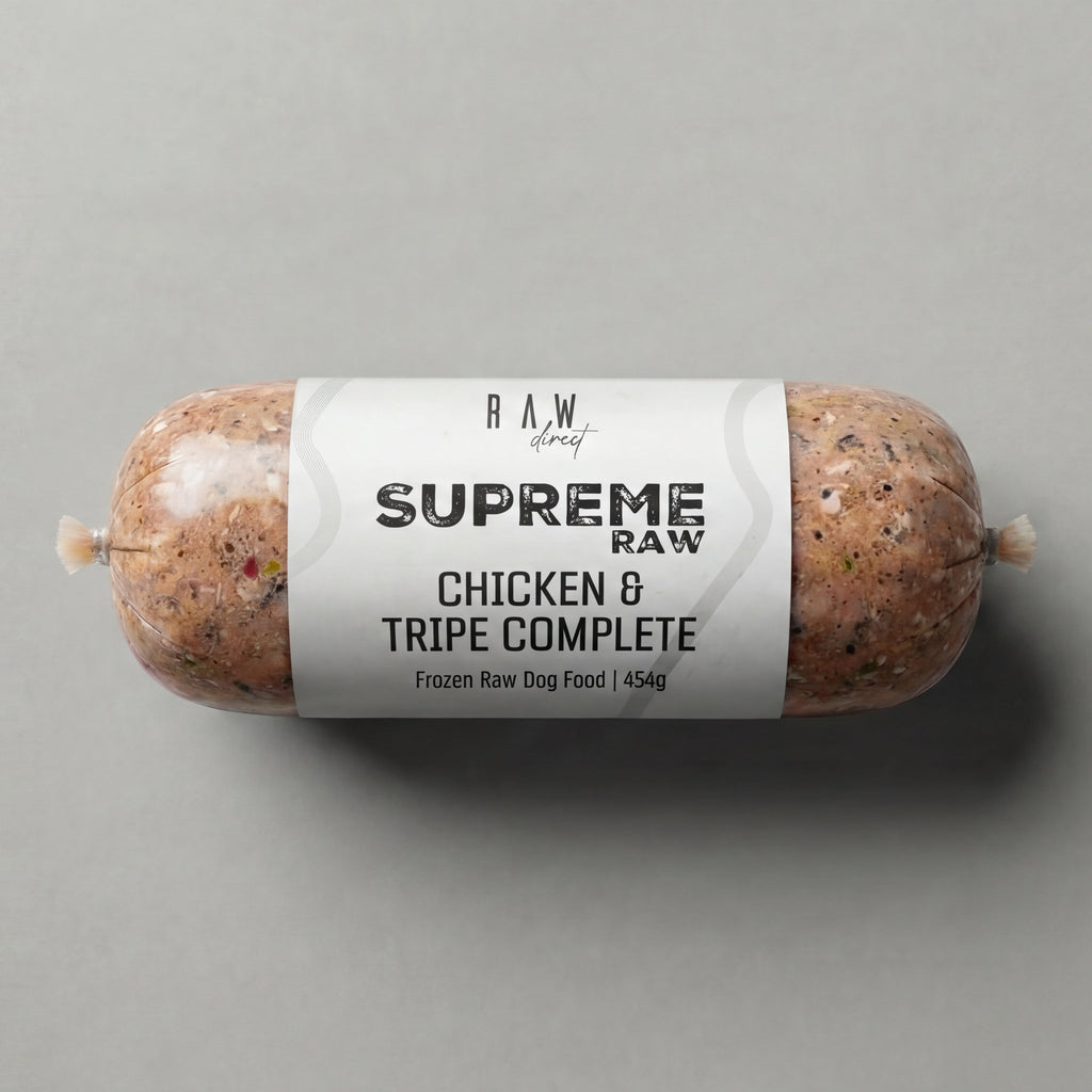 Supreme Chicken & Tripe Complete | 454g | 80/10/10 - Raw Direct