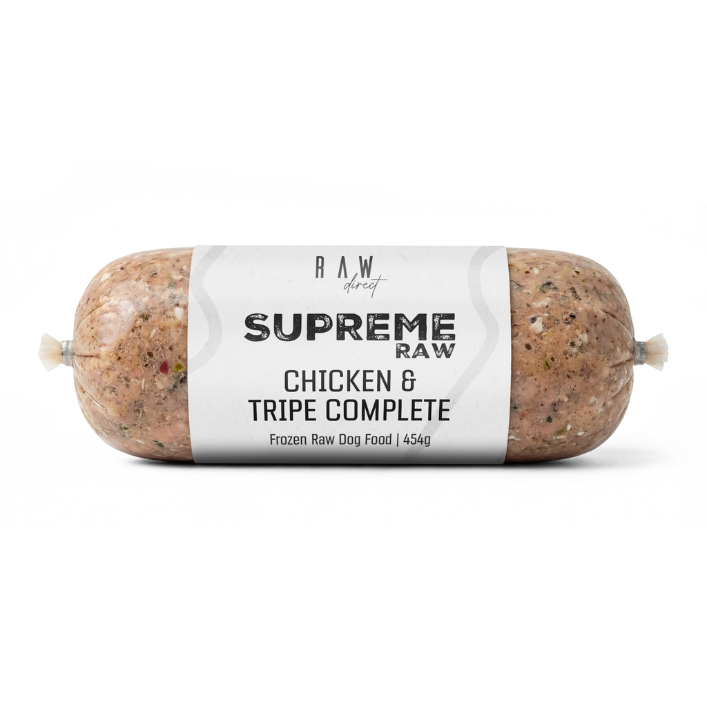 Supreme Chicken & Tripe Complete | 454g | 80/10/10 - Raw Direct