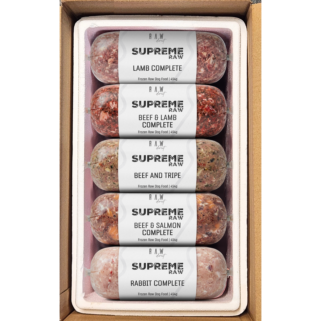 Supreme Chicken Free Allergy Box | Complete 80/10/10 - Raw Direct
