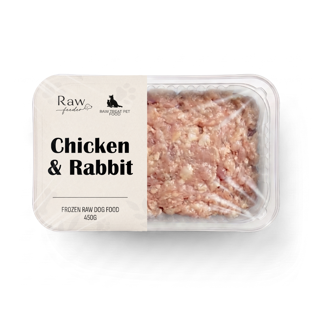 Raw Pet Treat Chicken & Rabbit 500g