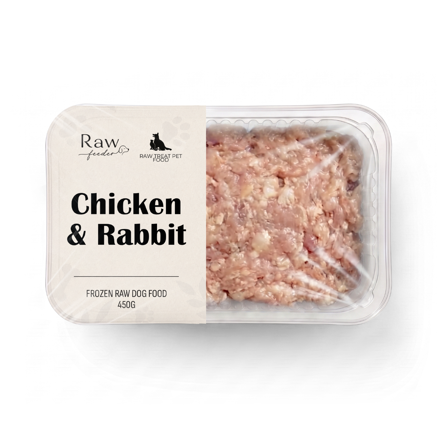 Raw Pet Treat Chicken & Rabbit 500g