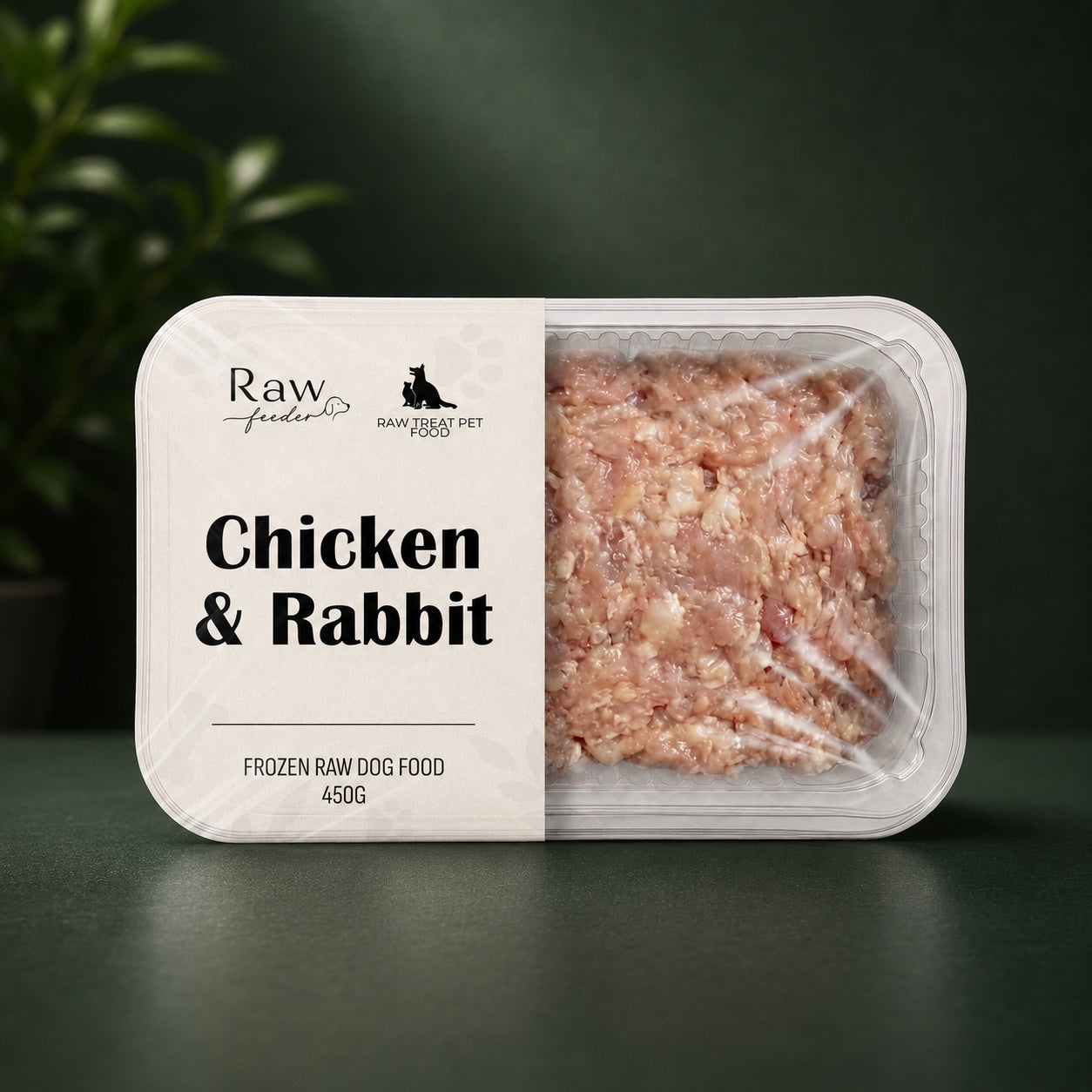 Raw Pet Treat Chicken & Rabbit 500g