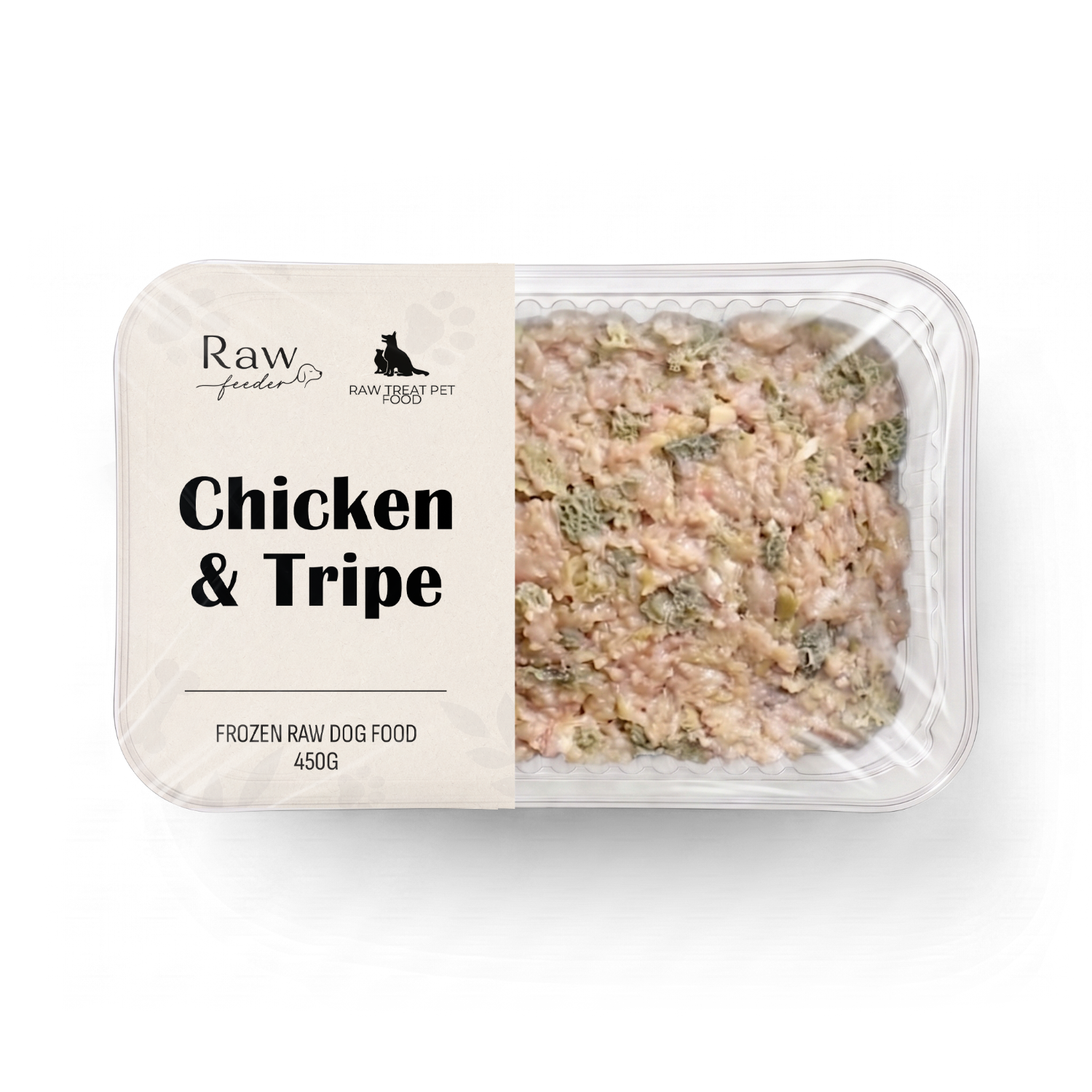Raw Pet Treat Chicken & Tripe 500g