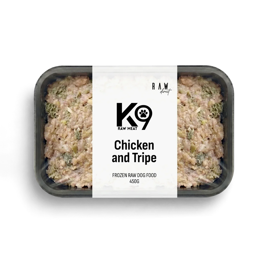 K9 Raw Chicken and Tripe | Complete Raw Dog Food | Raw Direct