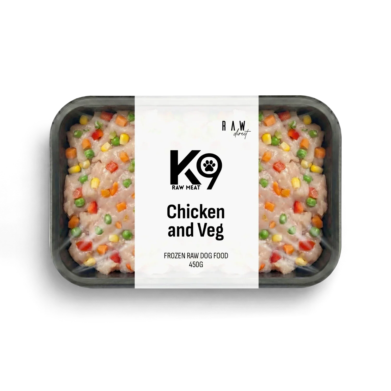 K9 Raw Chicken and Veg | Complete Raw Dog Food | Raw Direct