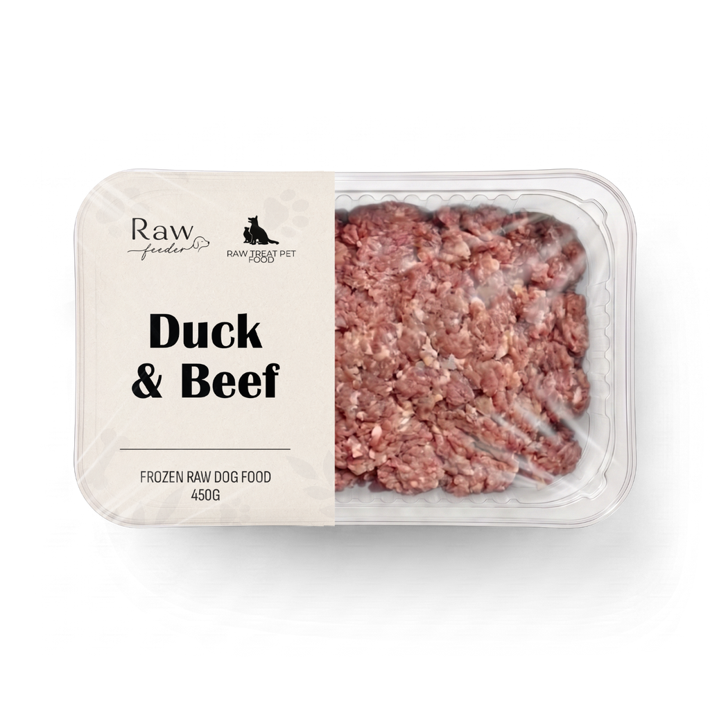Raw Pet Treat Duck & Beef 500g