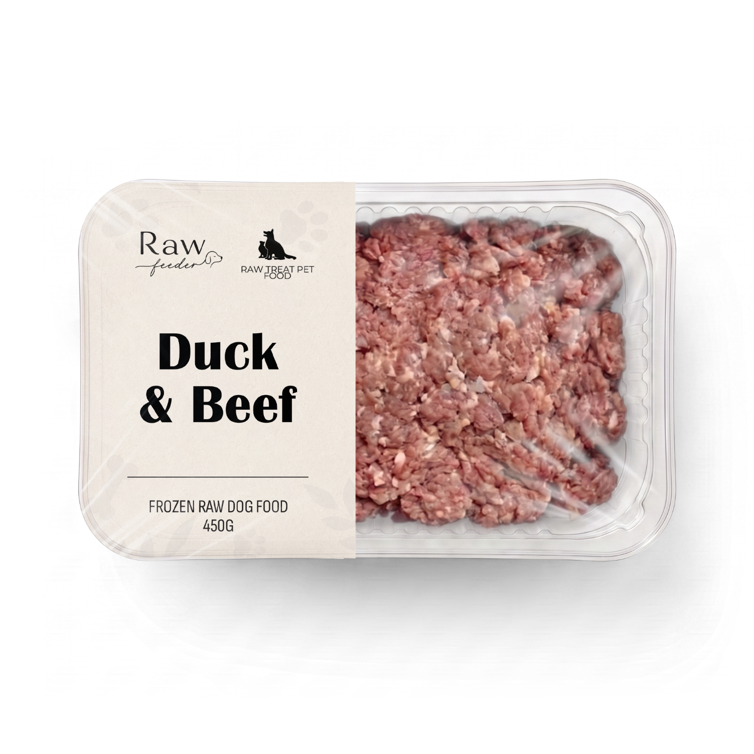 Raw Pet Treat Duck & Beef 500g