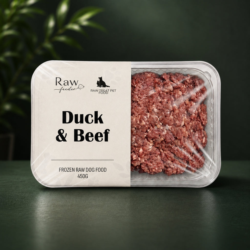 Raw Pet Treat Duck & Beef 500g