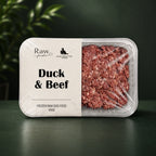 Raw Pet Treat Duck & Beef 500g