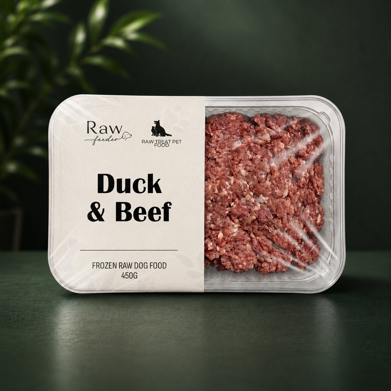 Raw Pet Treat Duck & Beef 500g