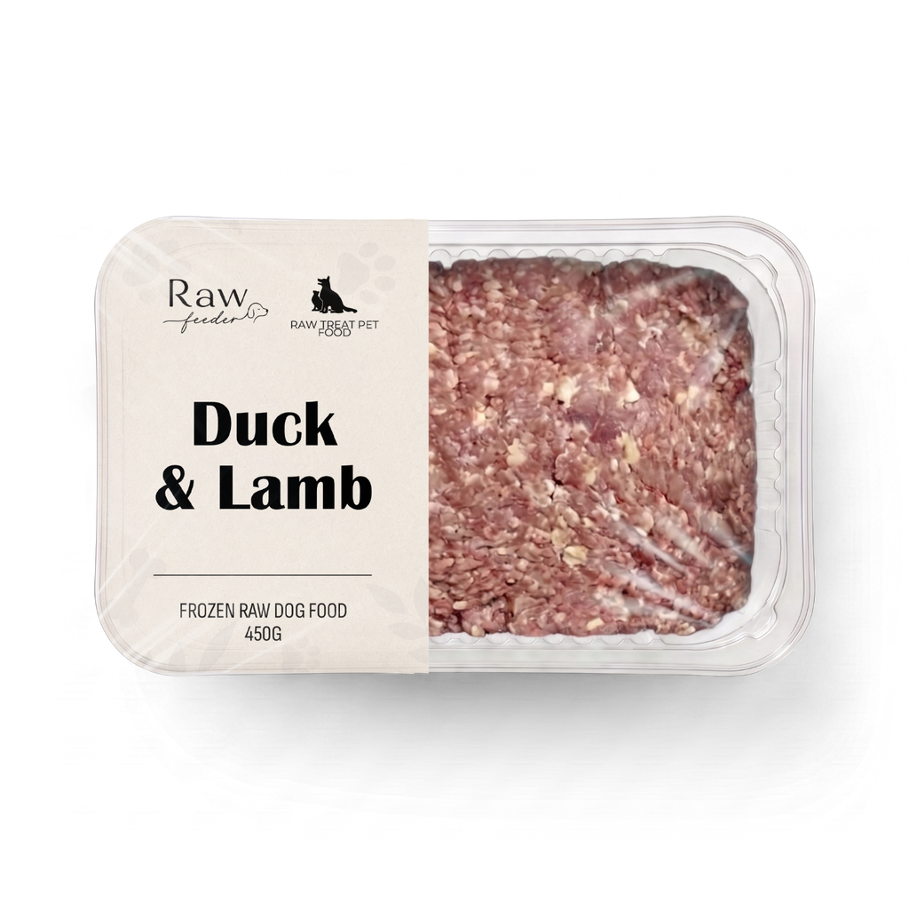 Raw Pet Treat Duck & Lamb Rolls 500g