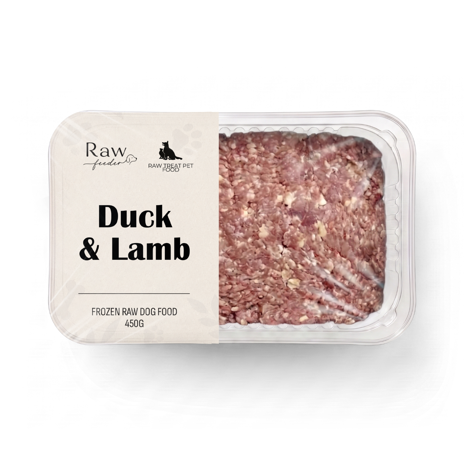 Raw Pet Treat Duck & Lamb 500g