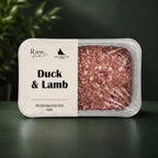 Raw Pet Treat Duck & Lamb Rolls 500g