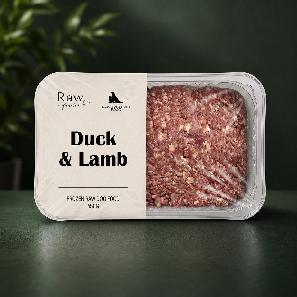 Raw Pet Treat Duck & Lamb 500g