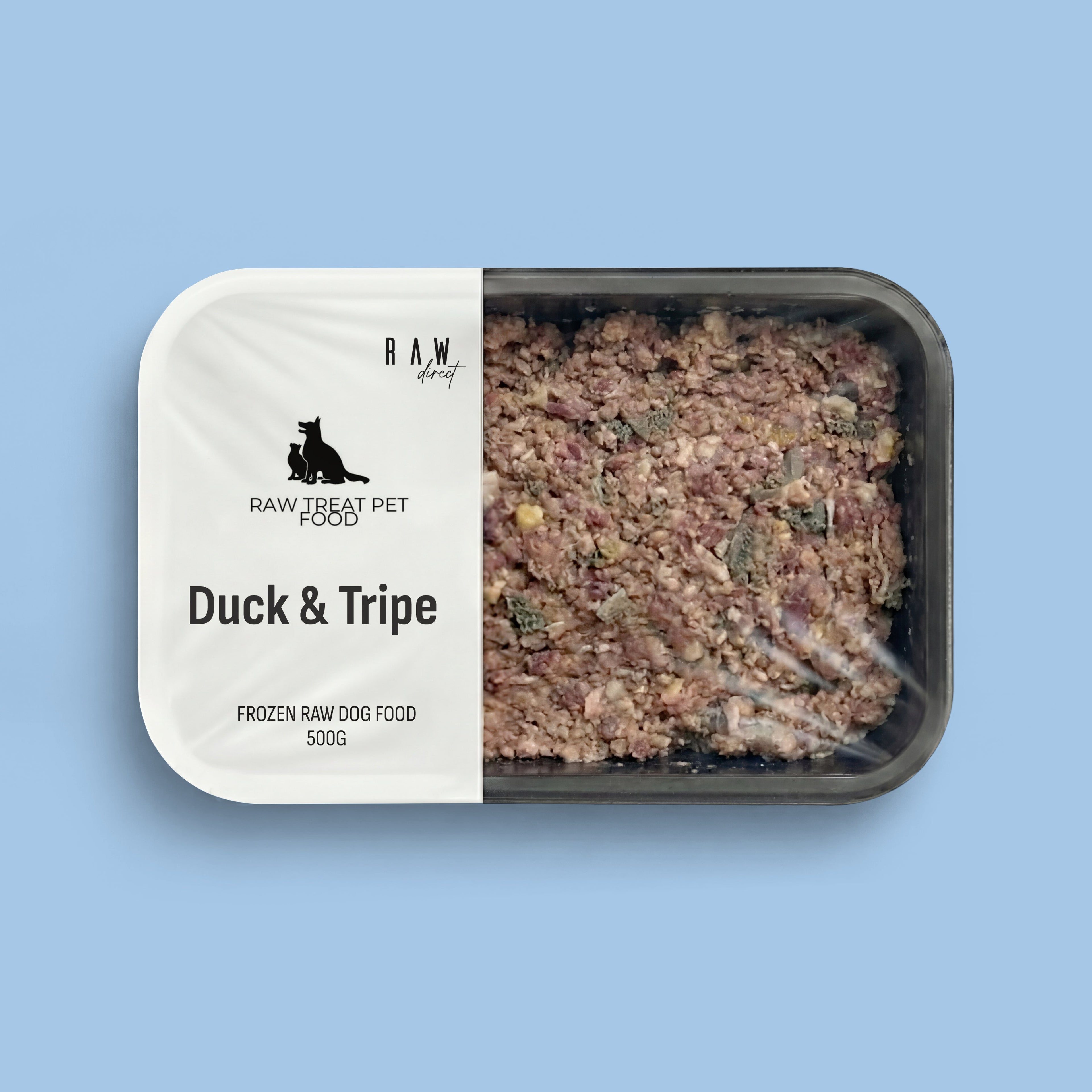 Duck & Tripe 500g - Raw Direct