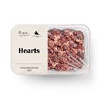 Raw Pet Treat Hearts 500g