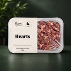 Raw Pet Treat Hearts 500g