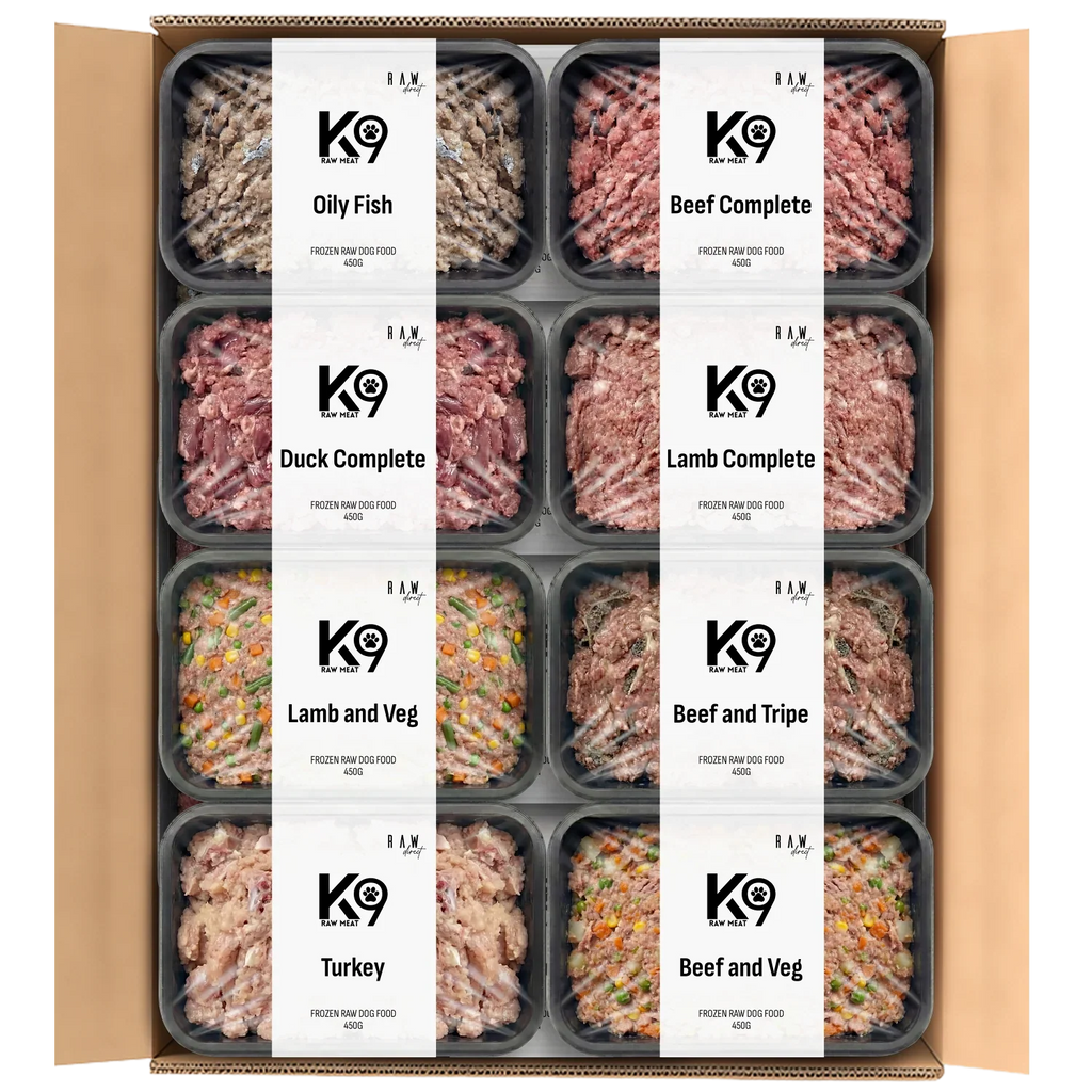 K9 Raw No Chicken Box 454g Blocks | Complete Raw Dog Food | Raw Direct