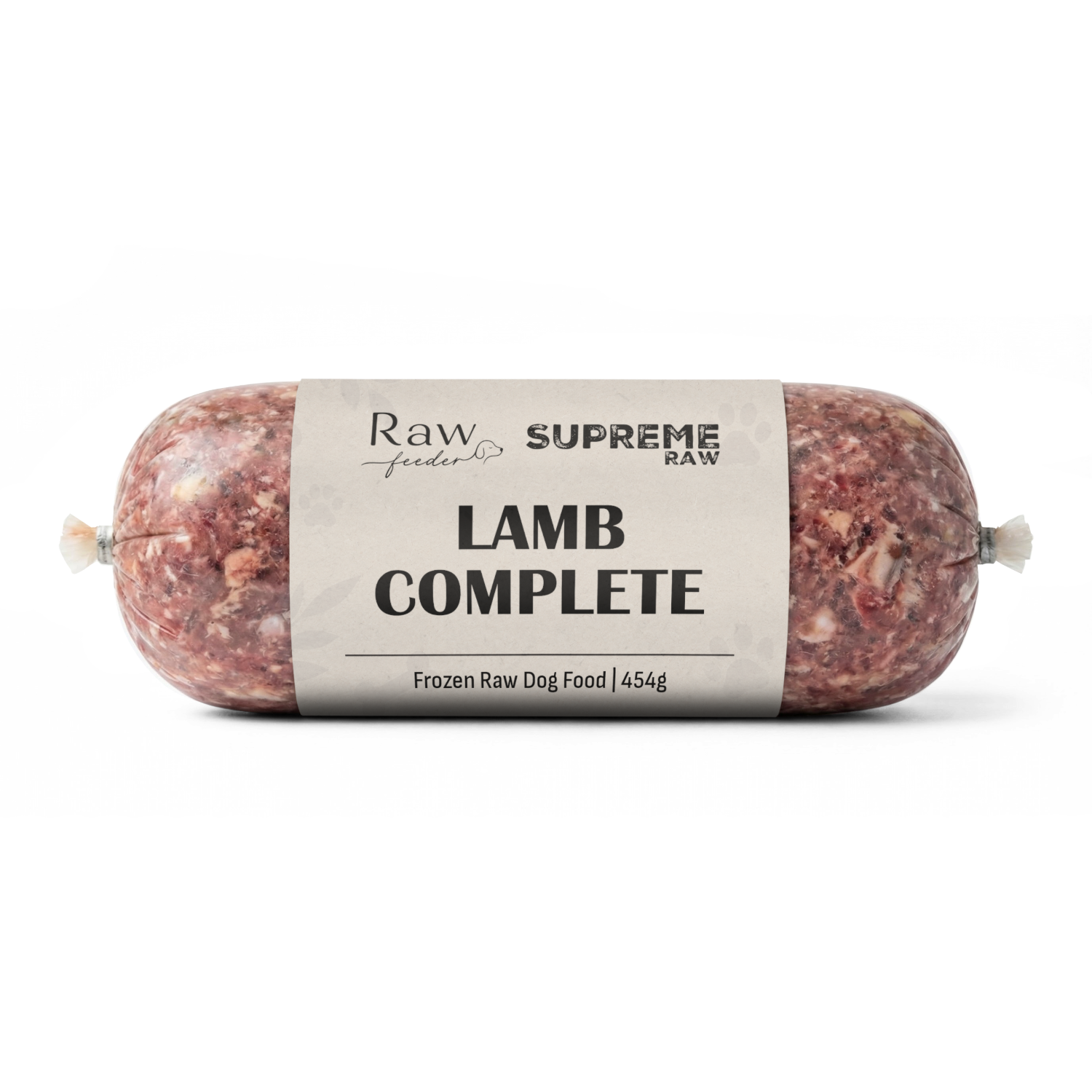 Supreme Raw Lamb Complete | 454g | 80/10/10 | BARF