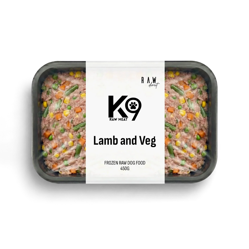 K9 Raw Lamb & Veg | Complete Raw Dog Food | Raw Direct