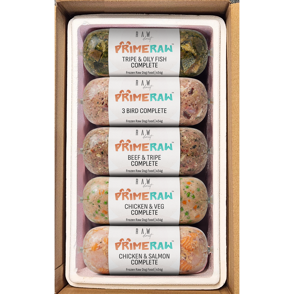 Mixed Flavour Variety Box | 454g Rolls - Raw Direct